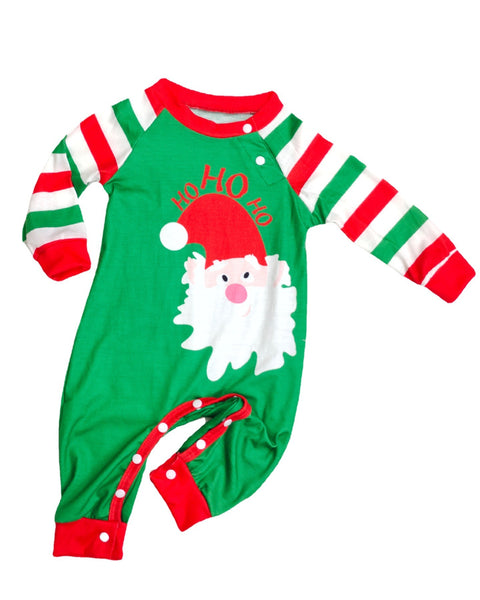 Red Stripe Matching Family Christmas Pyjamas