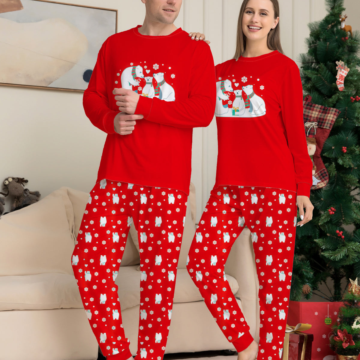 Christmas Family Pyjama Sets Christmas - Polar Bears