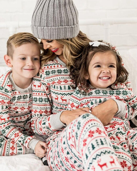 Matching Christmas Pyjamas Family