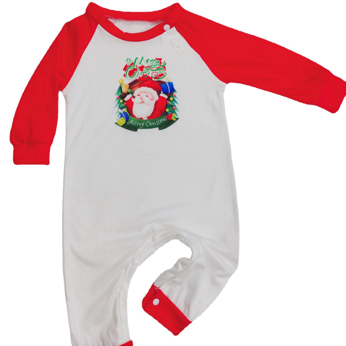 Matching Family Christmas Pyjamas – Plaid Pants & Long Sleeve Tops