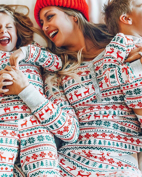 Matching Christmas Pyjamas Family