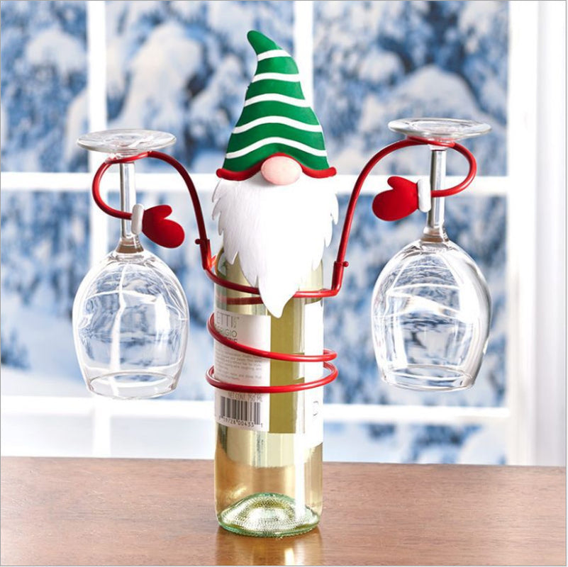 thumbnail image 2 of Dear Santa Just Bring Wine Stemless Wine Glass With Stopper | Merry Makers | The Paper Store 2 of 13