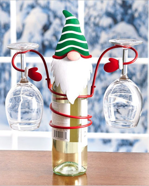  Christmas Wine and glass holder