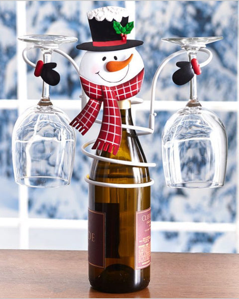  Christmas Wine and glass holder