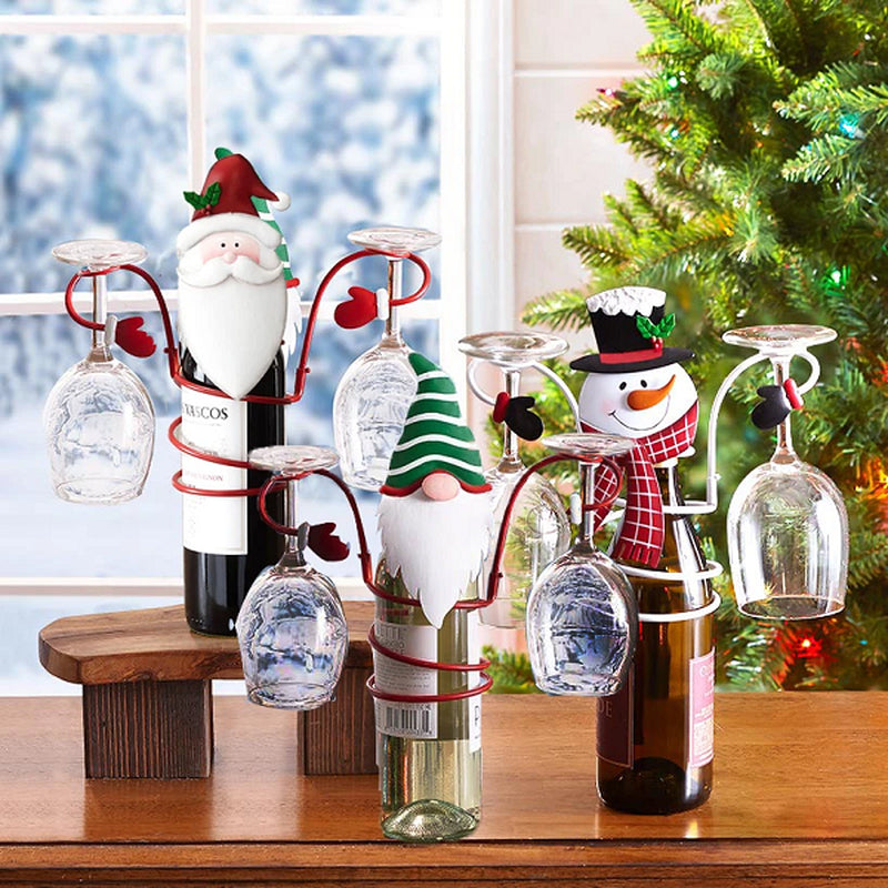  Christmas Wine and glass holder