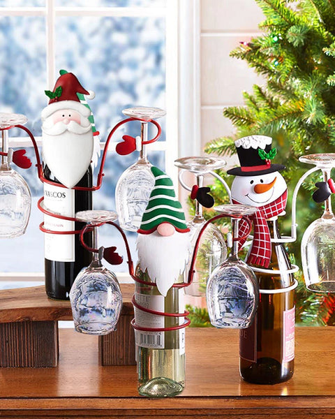  Christmas Wine and glass holder